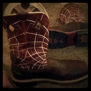 Justin slip on boots